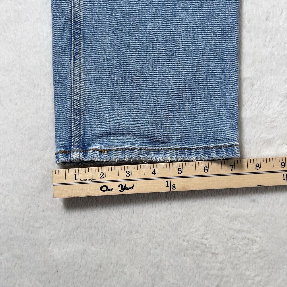 Abercrombie & Fitch The 90s Straight Ultra High Rise Jeans  Sz 32/14 Crossover - Picture 15 of 15